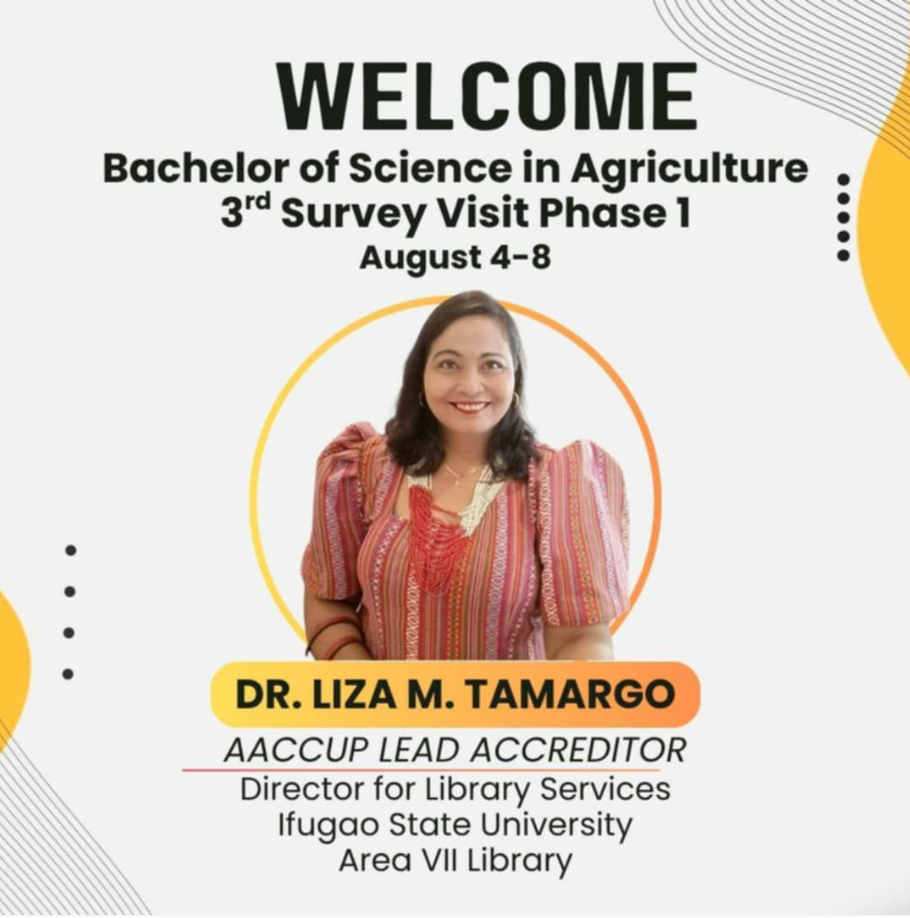 ISU Roxas Welcomes Esteemed Accreditor Dr. Liza M. Tamargo