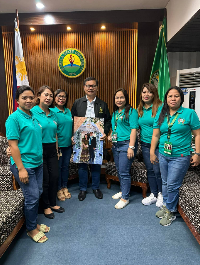 ISU Libraries Extend Gratitude to President Prof. Ricmar P. Aquino for His Visionary Leadership