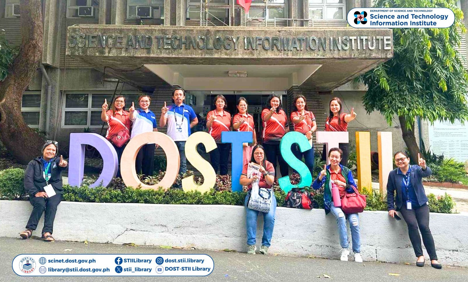 ISU Librarians Explore Best Practices at DOST-STII Library