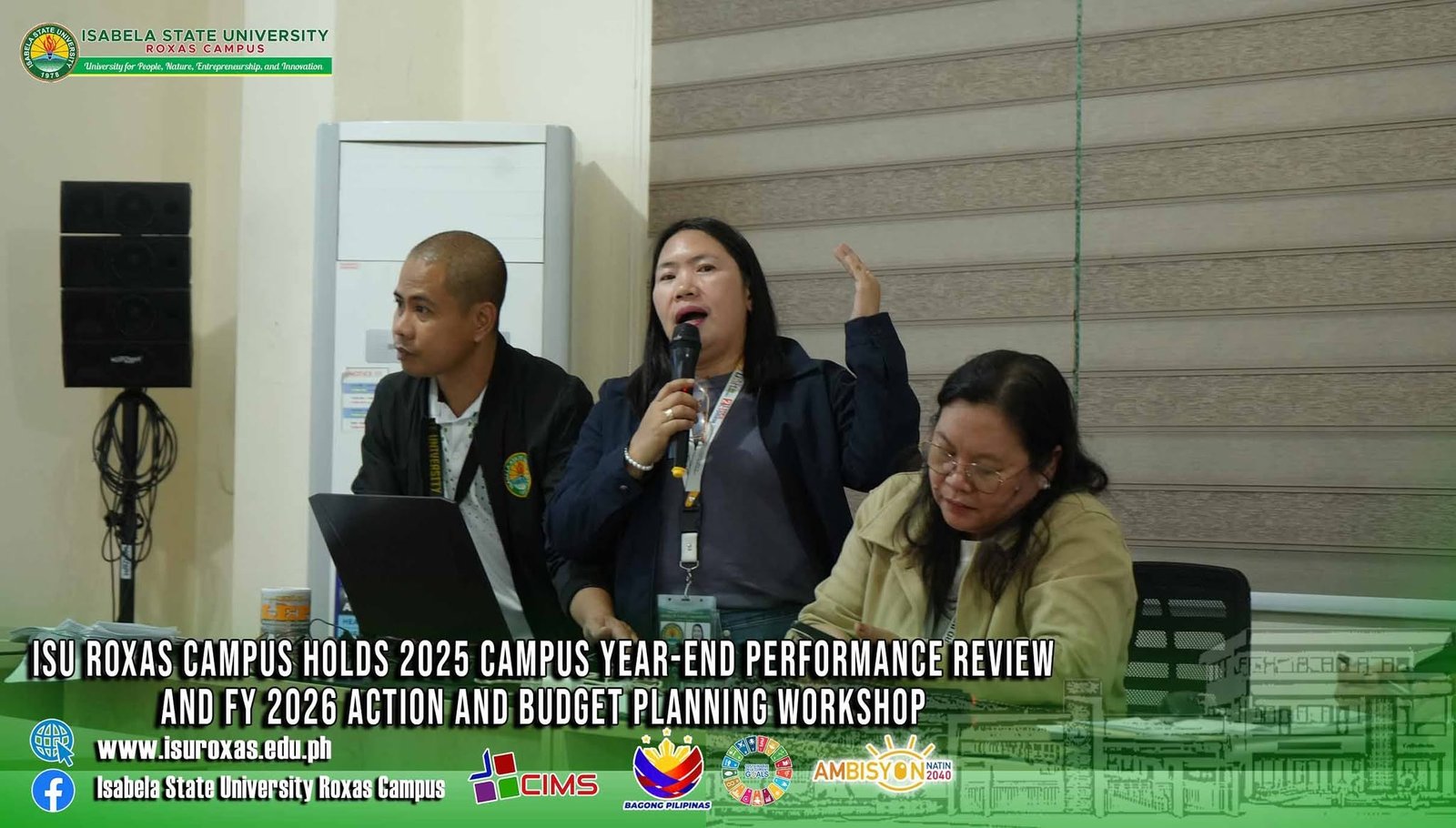 𝗜𝗦𝗨 𝗥𝗢𝗫𝗔𝗦 𝗖𝗔𝗠𝗣𝗨𝗦 𝗛𝗢𝗟𝗗𝗦 𝟮𝟬𝟮𝟱 𝗖𝗔𝗠𝗣𝗨𝗦 𝗬𝗘𝗔𝗥-𝗘𝗡𝗗 𝗣𝗘𝗥𝗙𝗢𝗥𝗠𝗔𝗡𝗖𝗘 𝗥𝗘𝗩𝗜𝗘𝗪 𝗔𝗡𝗗 𝗙𝗬 𝟮𝟬𝟮𝟲 𝗔𝗖𝗧𝗜𝗢𝗡 𝗔𝗡𝗗 𝗕𝗨𝗗𝗚𝗘𝗧 𝗣𝗟𝗔𝗡𝗡𝗜𝗡𝗚 𝗪𝗢𝗥𝗞𝗦𝗛𝗢𝗣