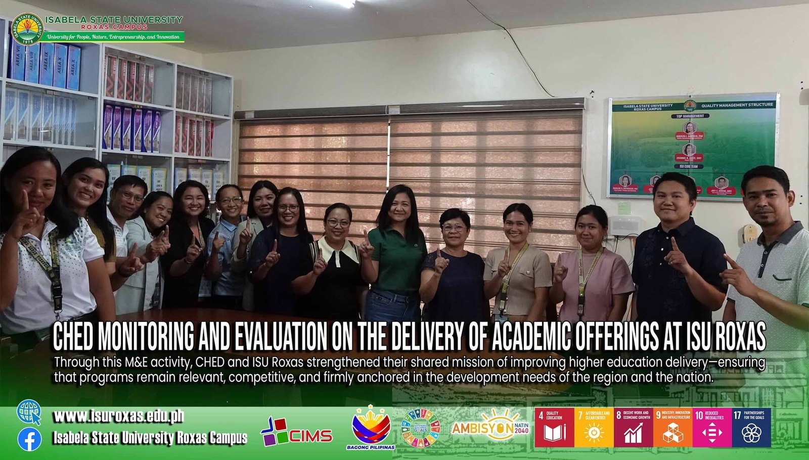 𝗖𝗛𝗘𝗗 𝗠𝗢𝗡𝗜𝗧𝗢𝗥𝗜𝗡𝗚 𝗔𝗡𝗗 𝗘𝗩𝗔𝗟𝗨𝗔𝗧𝗜𝗢𝗡 𝗢𝗡 𝗧𝗛𝗘 𝗗𝗘𝗟𝗜𝗩𝗘𝗥𝗬 𝗢𝗙 𝗔𝗖𝗔𝗗𝗘𝗠𝗜𝗖 𝗢𝗙𝗙𝗘𝗥𝗜𝗡𝗚𝗦 𝗔𝗧 𝗜𝗦𝗨 𝗥𝗢𝗫𝗔𝗦